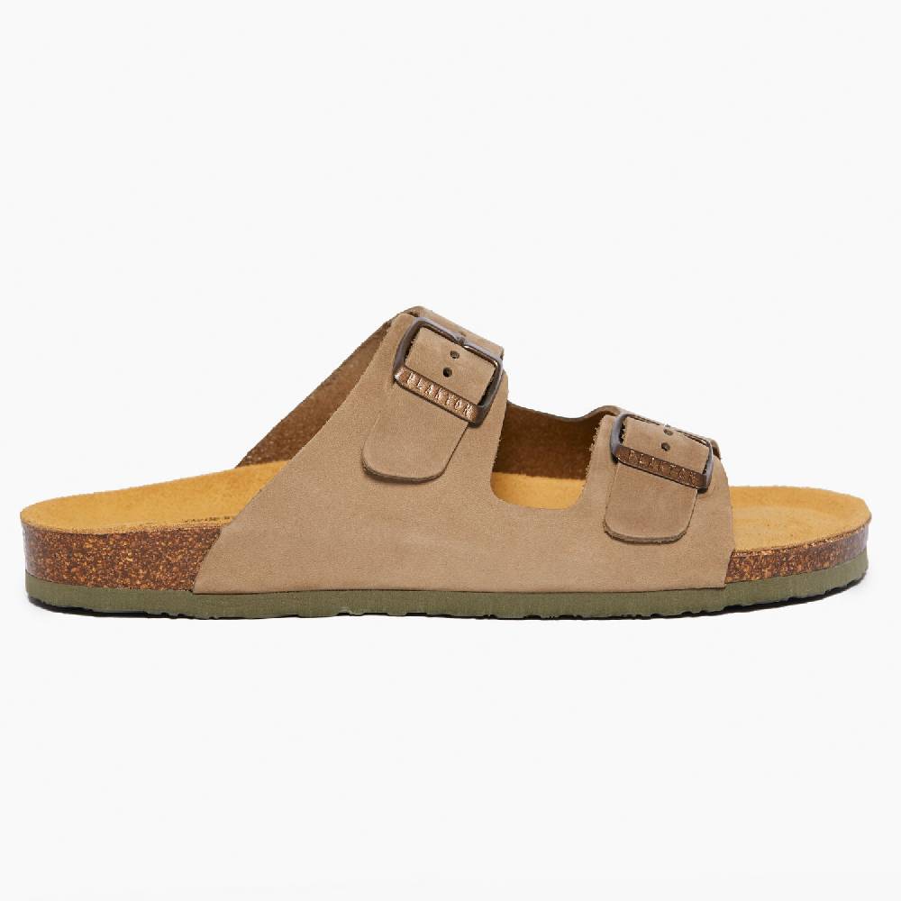 Plakton Formentera Beige-Khaki Nobuck