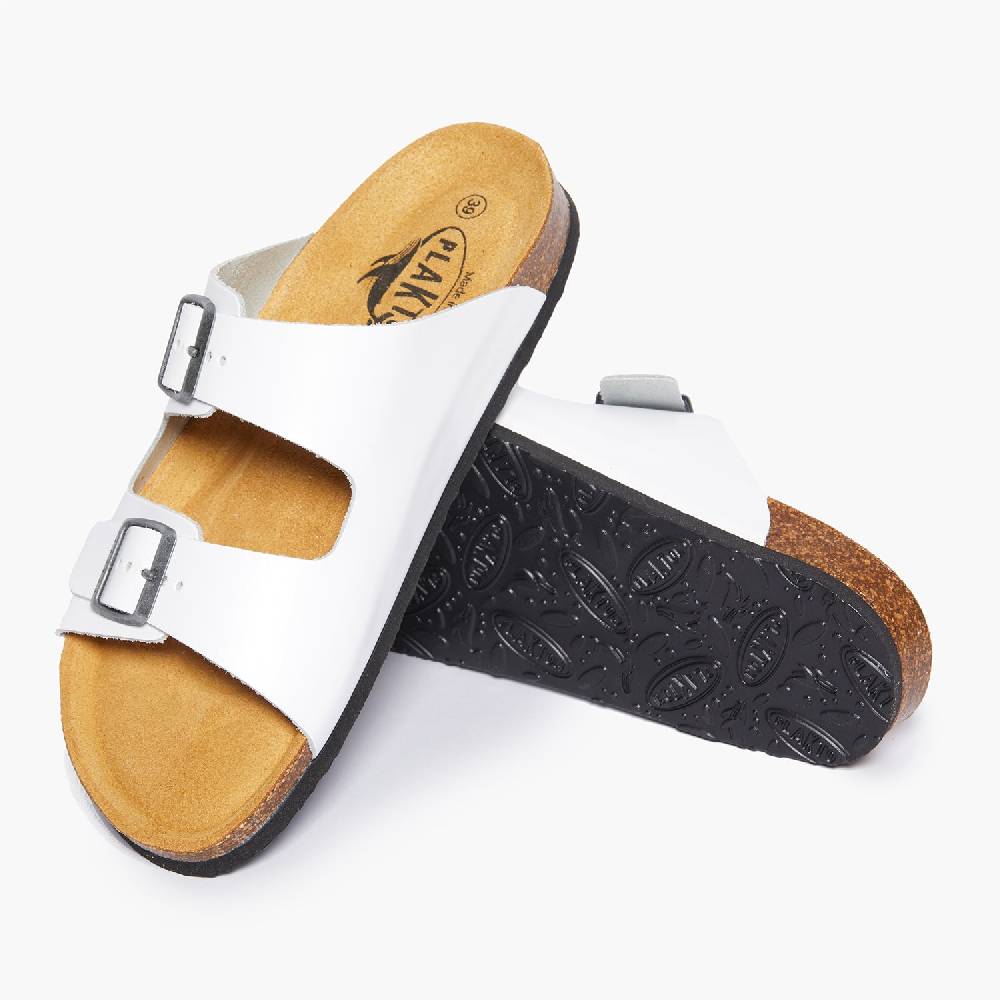 Plakton Formentera Weißes Leder