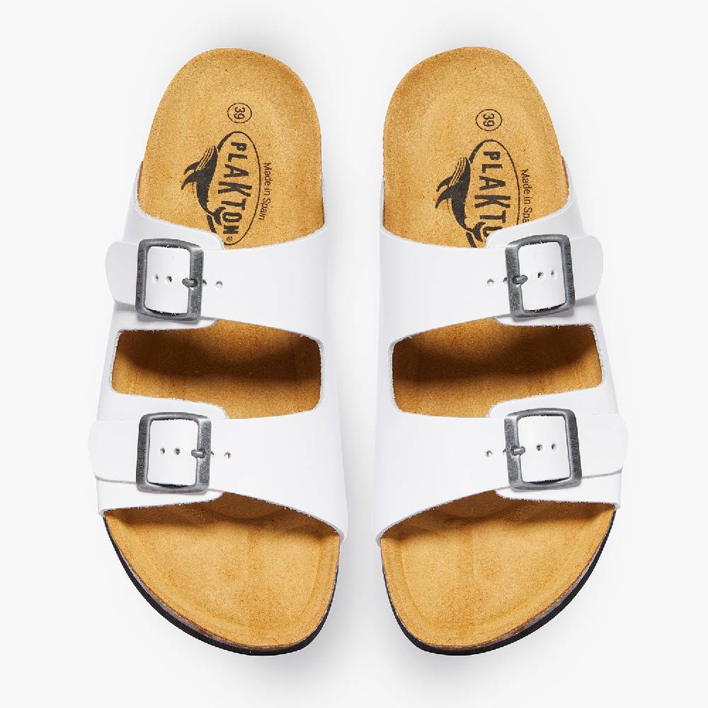 Plakton Formentera Weißes Leder