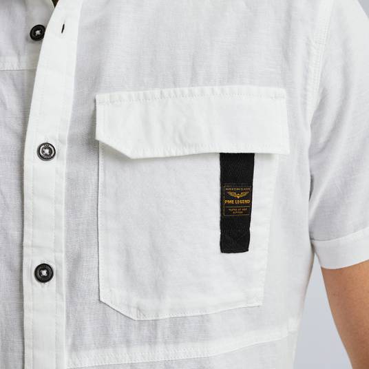 Pme Legend Hemd Aus Baumwolle/Leinen