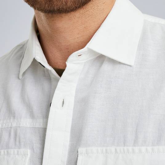 Pme Legend Hemd Aus Baumwolle/Leinen