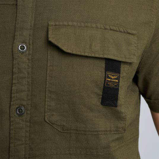 Pme Legend Hemd Aus Baumwolle/Leinen