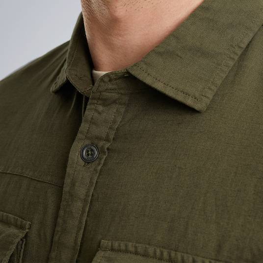 Pme Legend Hemd Aus Baumwolle/Leinen