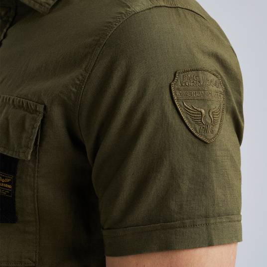 Pme Legend Hemd Aus Baumwolle/Leinen