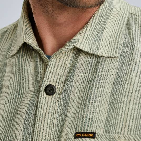 Pme Legend Hemd Aus Baumwolle/Leinen