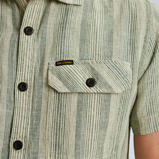 Pme Legend Hemd Aus Baumwolle/Leinen