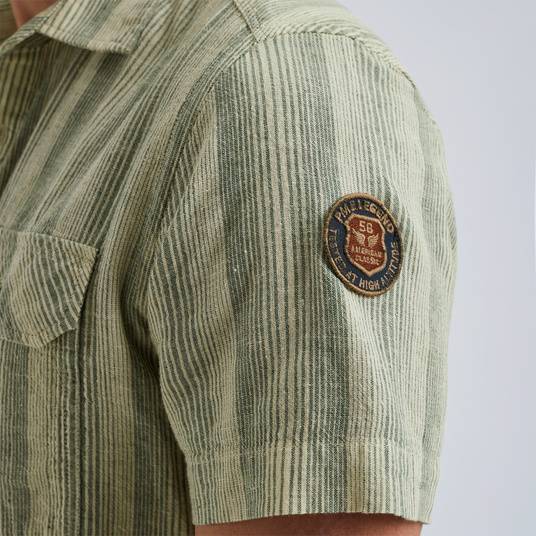 Pme Legend Hemd Aus Baumwolle/Leinen