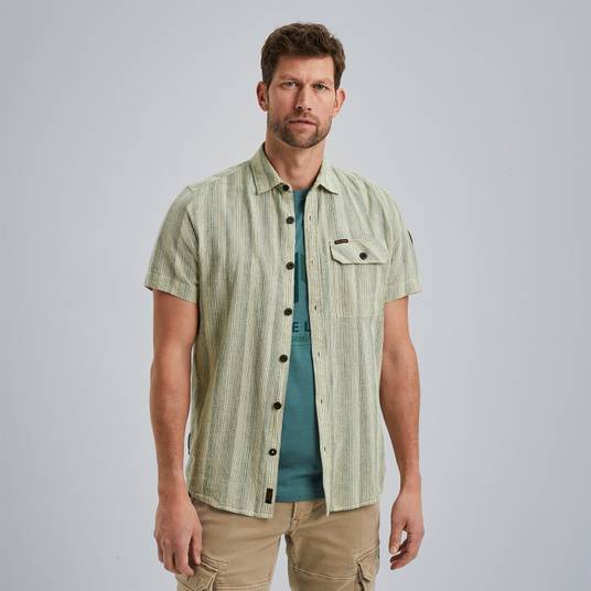 Pme Legend Hemd aus Baumwolle/Leinen