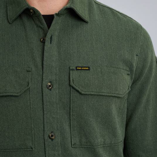 Pme Legend Hemd Mit Fischgrätmuster