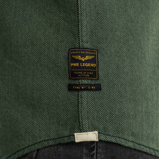 Pme Legend Hemd Mit Fischgrätmuster