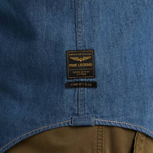 Pme Legend Hemd Mit Indigo-Waschung