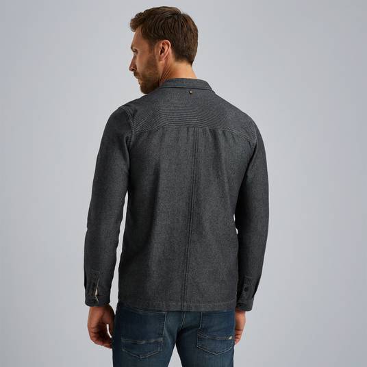 Pme Legend Hemdjacke Aus Flanell-Twill