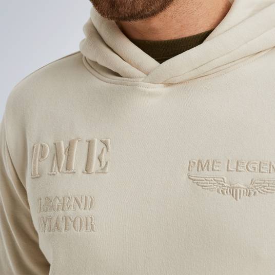 Pme Legend Hoodie Aus Frottee-Sweatstoff