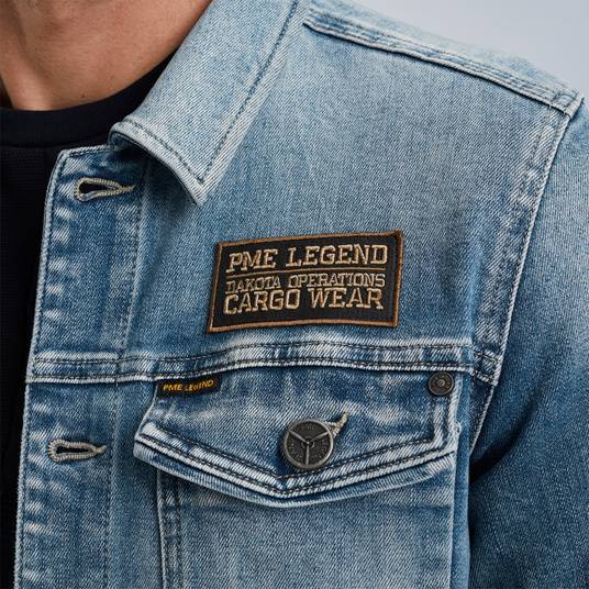 Pme Legend Jeansjacke Mit Komfort-Stretch