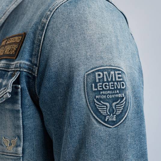 Pme Legend Jeansjacke Mit Komfort-Stretch
