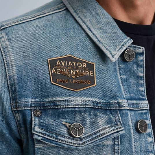 Pme Legend Jeansjacke Mit Komfort-Stretch