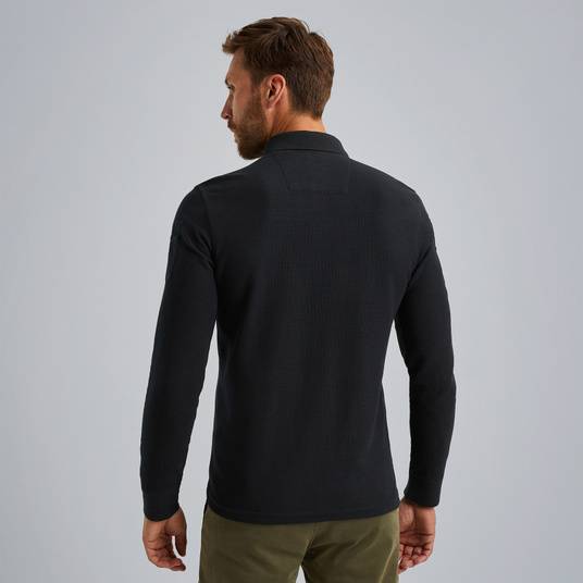 Pme Legend Poloshirt Mit Langen Ärmeln