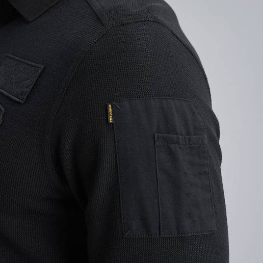 Pme Legend Poloshirt Mit Langen Ärmeln