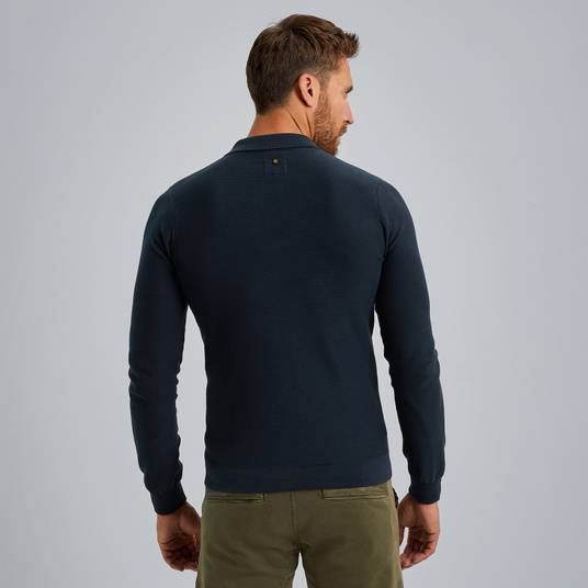 Pme Legend Poloshirt Mit Langen Ärmeln