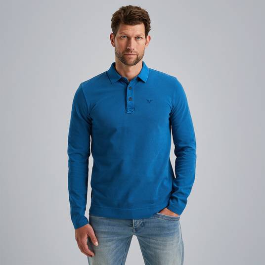 Pme Legend Poloshirt mit langen Ärmeln