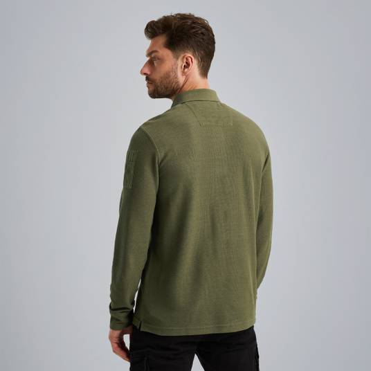 Pme Legend Poloshirt Mit Langen Ärmeln