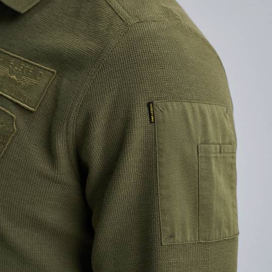 Pme Legend Poloshirt Mit Langen Ärmeln