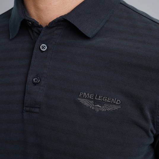 Pme Legend Poloshirt Mit Langen Ärmeln
