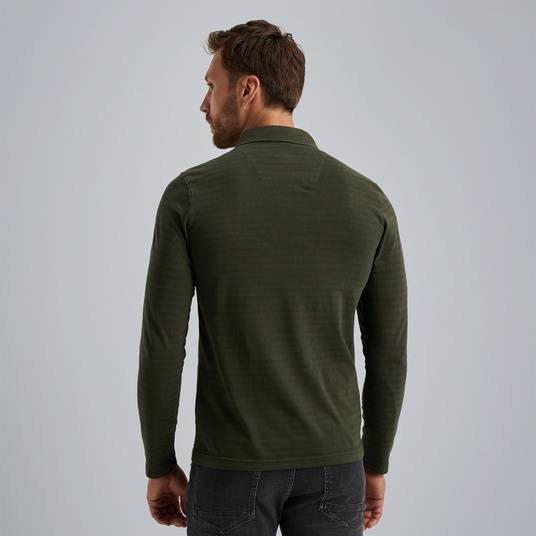 Pme Legend Poloshirt Mit Langen Ärmeln
