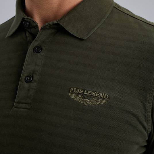 Pme Legend Poloshirt Mit Langen Ärmeln