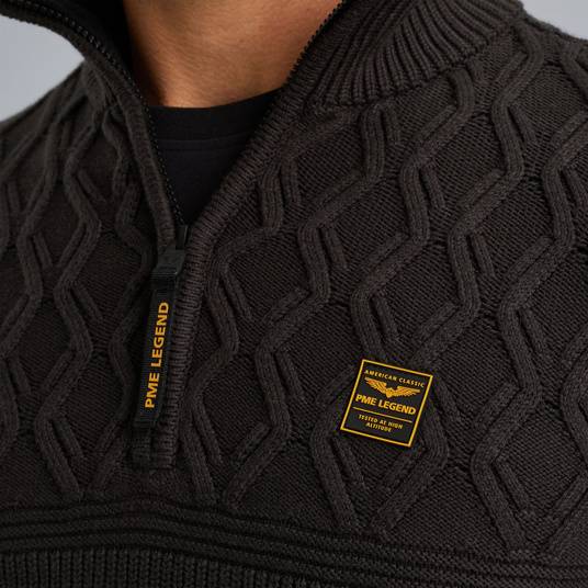 Pme Legend Pullover Mit Halbem Reißverschluss