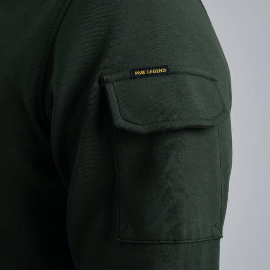 Pme Legend Pullover Mit Halbem Reißverschluss