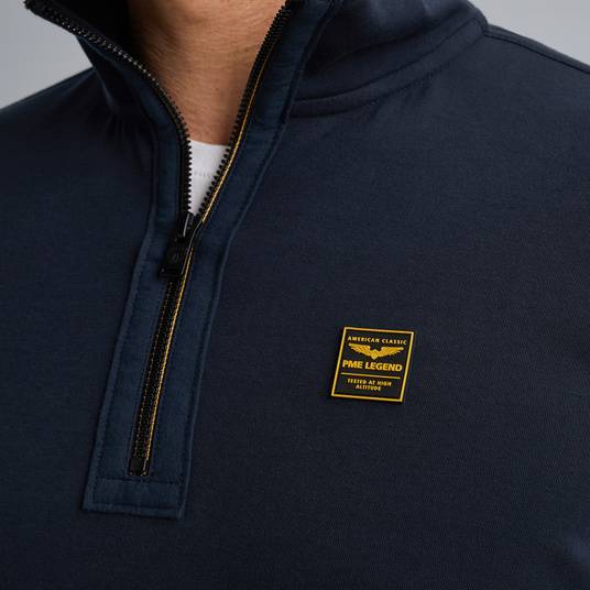 Pme Legend Pullover Mit Halbem Reißverschluss