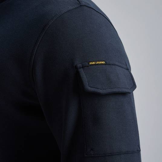 Pme Legend Pullover Mit Halbem Reißverschluss