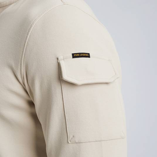 Pme Legend Pullover Mit Halbem Reißverschluss
