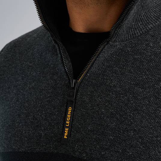 Pme Legend Pullover Mit Halbem Reißverschluss