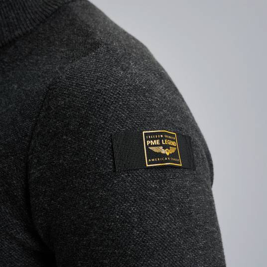 Pme Legend Pullover Mit Halbem Reißverschluss