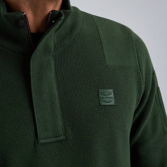Pme Legend Pullover Mit Halbem Reißverschluss
