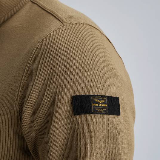 Pme Legend Pullover Mit Halbem Reißverschluss