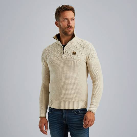 Pme Legend Pullover mit halbem Reißverschluss