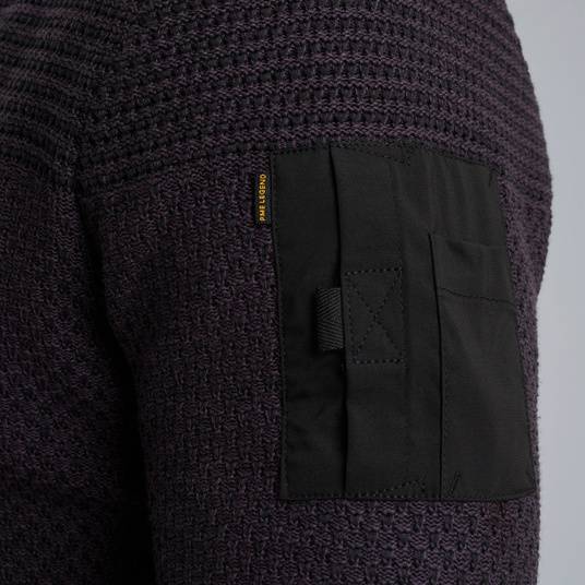 Pme Legend Strickjacke Mit Reißverschluss