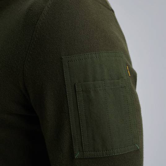 Pme Legend Strickjacke Mit Reißverschluss