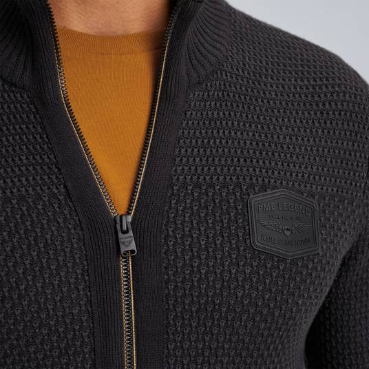 Pme Legend Strickjacke Mit Reißverschluss