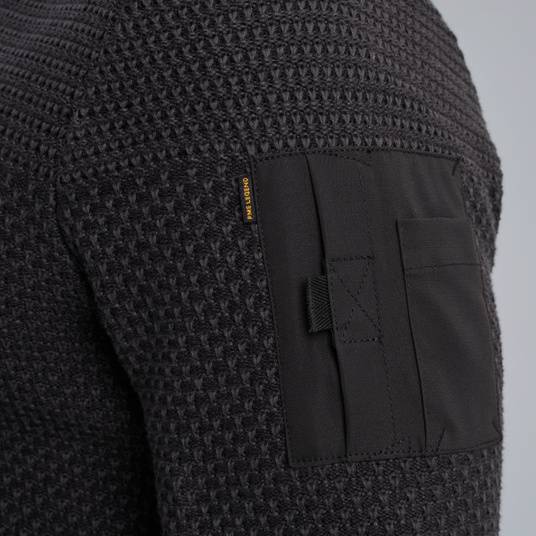 Pme Legend Strickjacke Mit Reißverschluss