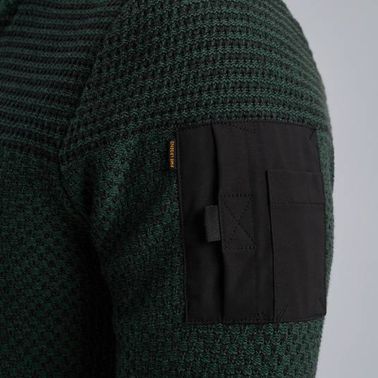 Pme Legend Strickjacke Mit Reißverschluss