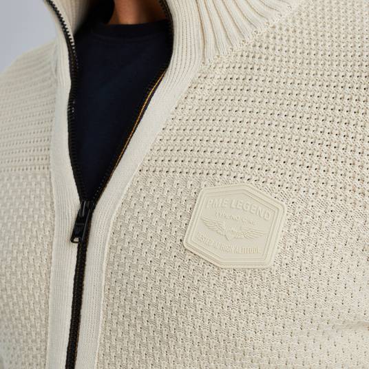 Pme Legend Strickjacke Mit Reißverschluss