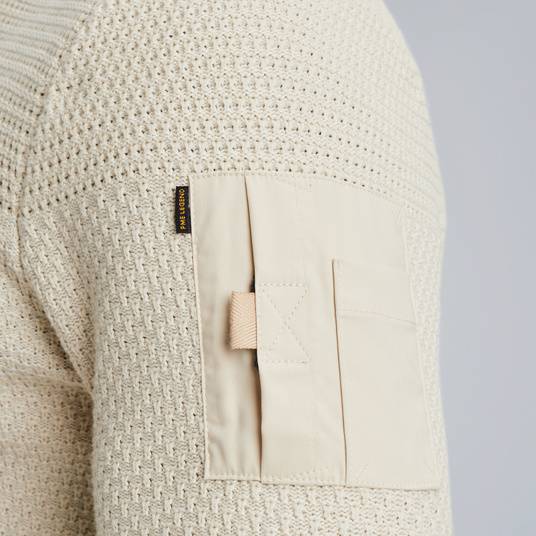 Pme Legend Strickjacke Mit Reißverschluss