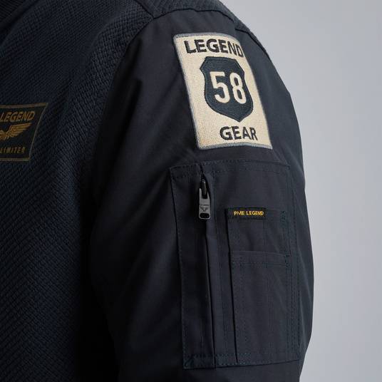 Pme Legend Sweatjacke Mit Badges
