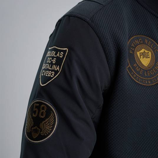 Pme Legend Sweatjacke Mit Badges