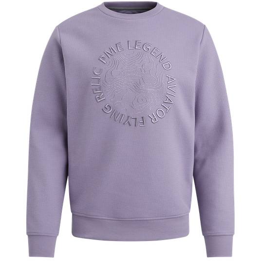 Pme Legend Sweatshirt Mit Waffelstruktur