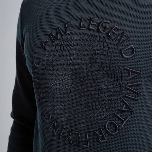 Pme Legend Sweatshirt Mit Waffelstruktur